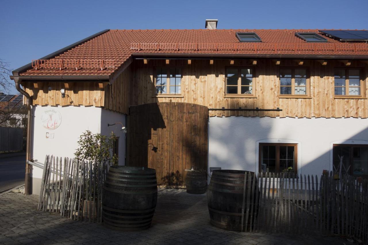Heuboden - Ferienwohnung im Land-Café Emmering  Extérieur photo