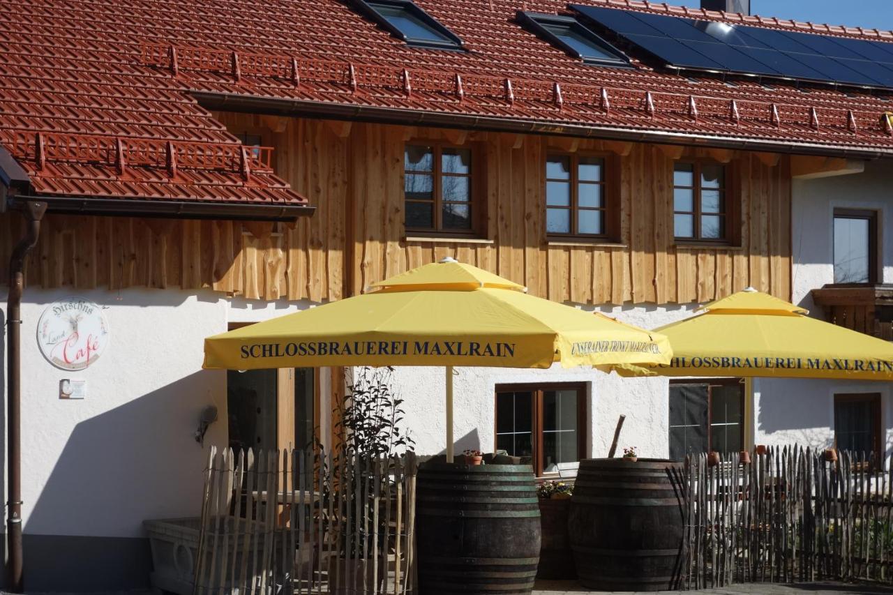 Heuboden - Ferienwohnung im Land-Café Emmering  Extérieur photo